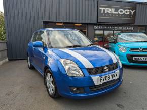 SUZUKI SWIFT 2008 (08) at Trilogy Automotive Limited Scunthorpe